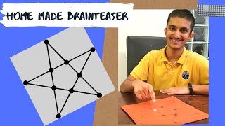 Home Made Brainteaser Reverse Pentalpha Puzzle [upl. by Annoif]