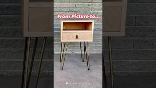 I Built This Side Table From Only A Clients Picture [upl. by Eipper]