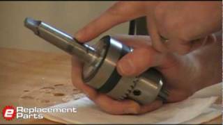 How to Remove and Reinstall a Drill Press Chuck [upl. by Darrin]