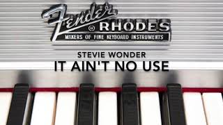 Fender Rhodes  It Aint No Use Stevie Wonder [upl. by Snyder]