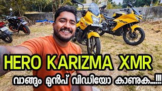 HERO KARIZMA XMR  Mileage  price  Comparison  Spec  Complete Malayalam Review [upl. by Corbie423]