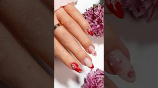 Perfect petals brought to life with Serenade amp Abloom🌹 Full nail art tutorial on YouTube shorts [upl. by Euqinobe]