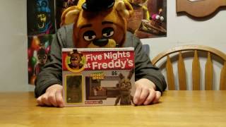 FNAF SpringTrap Security Office McFarlane Construction Lego Set Five Nights At Freddys Mangle Bonnie [upl. by Weylin]