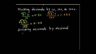 Divions of decimals [upl. by Beshore317]