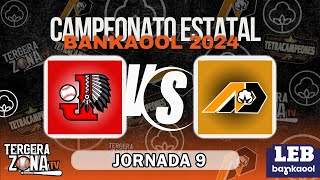 Indios de Juarez vs Algodoneros de Delicias juego 3  JORNADA 9  LEB BANKAOOL 2024 [upl. by Ellan50]