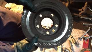 VW T4 replacing the rear brake disks and pads [upl. by Bazil]