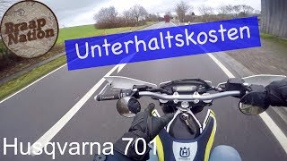 Unterhalt einer Husqvarna 701 💸  motoVlog  Braap Nation [upl. by Atinnek]