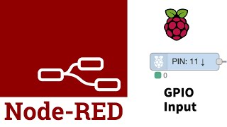 Raspberry Pi GPIO Input \\ NodeRed Tutorial [upl. by Siouxie779]