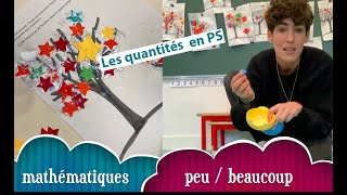 Mathématiques La notion de quantité en maternelle Peubeaucoup [upl. by Schlessinger]