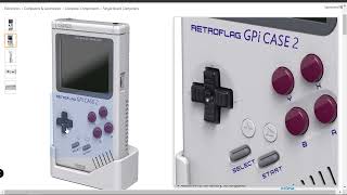 Retroflag GPi CASE 2 Deluxe Edition with Dock for Raspberry Pi CM4  Retropie [upl. by Iago610]