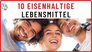 🚀 10 VEGANE EISENHALTIGE LEBENSMITTEL 🚀  Eisenmangel natürlich bekämpfen shorts [upl. by Lechar]