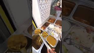 Baba naan special thali streetfood food indianfood  YouTube shorts viral video trending short [upl. by Koa983]