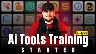 Free AI Tools Training in Hindi  100 Practical 🚀 [upl. by Deste656]