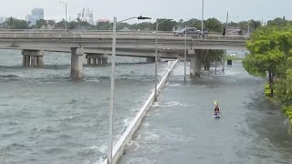 Hurricane Idalia unleashes on Florida [upl. by Hermine]