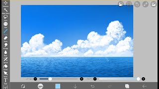 Ibis Paint X Tutorial For Beginners How to Make Water in ibis Paint x Water in ibis paint x [upl. by Kralc]