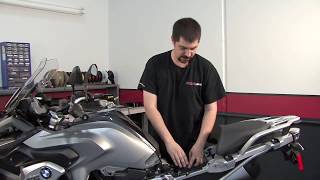 Power Commander V Install 2013 BMW R1200 GS [upl. by Rramel]