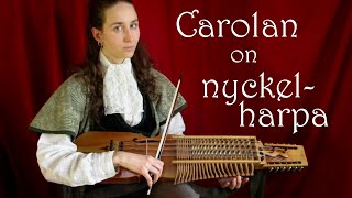 Irish Harp Music on Nyckelharpa  Mr Malone by Carolan [upl. by Vidovik]