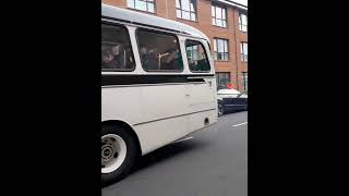 Western Leyland Leopard OSJ629R at Bridgeton bus Garage prior to operating a Tour [upl. by Votaw]