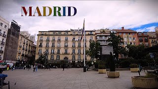 From Sol to Chueca Madrids Gay District  Madrid Walking Tour  Spain 4K HDR [upl. by Johannah]