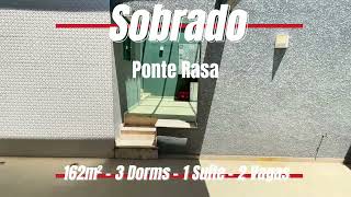 Casa Térrea  Ponte Rasa  162m²  3 Dormitórios  1 Suíte  2 Vagas  REF PE41983 [upl. by Allerim]