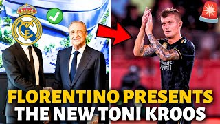 🚨URGENT FLORENTINO PEREZ ACTED QUICKLY AND ALREADY HAS A REPLACEMENT FOR KROOS REAL MADRID NEWS [upl. by Meelas]