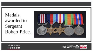 Medals awarded to Sergeant Robert Price [upl. by Adnauq120]