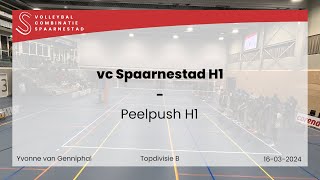 16 mar 24  vc Spaarnestad H1 vs Peelpush H1 [upl. by Nomad112]