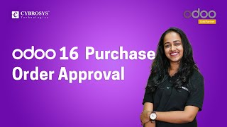 Odoo 16 Purchase Order Approval  Odoo 16 Functional Videos [upl. by Leirvag]