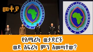 Sheger Mekoya  የአሜሪካ ወታደሮች ወደ አፍሪካ ምን አመጣቸው መቆያ Eshete Assefa [upl. by Tema160]