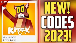 FUTURE CODES  NEW ROBLOX KITTY CODES 2023 UPDATE [upl. by Miarfe]