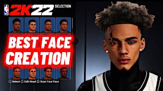 NEW DRIPPIEST FACE CREATION ON NBA 2K22 LOOK LIKE A GOD [upl. by Halsy56]