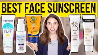 BEST DRUGSTORE SUNSCREENS FOR THE FACE 😎 Dermatologist DrDrayzday [upl. by Washington]