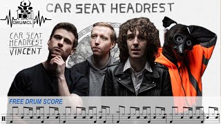 Car Seat Headrest  quotVincentquot Drum Score [upl. by Dacy]