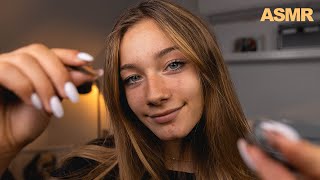 ASMR  I DYE PLUCK AND TRIM YOUR EYEBROWS [upl. by Wescott]