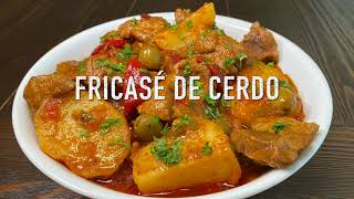 Fricasé de Cerdo  Cocina Con Fujita [upl. by Gomez]