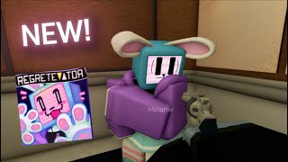 NEW REGRETEVATOR NPC  Melanie  Roblox Regretevator [upl. by Potts]