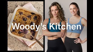 Coach Woodys Kitchen BananaBlueberry Baked Oatmeal [upl. by Kerat]