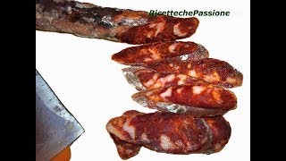 Salsiccia calabrese  Ricetta per farla a casa  Ricette che Passione [upl. by Malka]