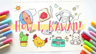 How I doodle Kawaii  Doodles by Sarah [upl. by Cinelli504]