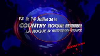 COUNTRY ROQUE FESTIVAL  LA ROQUE DANTHERON  2019 [upl. by Tnerb]