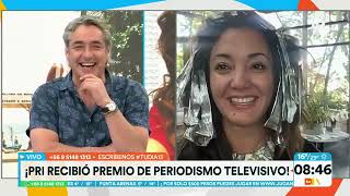 Pri recibió reconocimiento a mejor periodismo televisivo  Tu Día  Canal 13 [upl. by Anton]