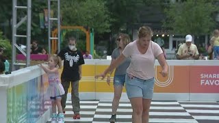 Roller Skating At Dilworth Park Ends On Sunday Night [upl. by Seaddon780]