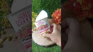 Nissin cup noodles review🤤😋noodlesso sauteyoutubeshorts shotstrending [upl. by Auberon669]