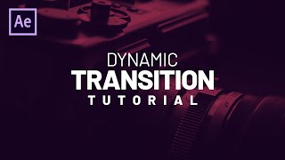 Dynamic Video Camera Transition in After Effects  After Effects Tutorial [upl. by Gombosi62]