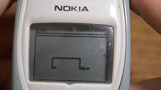 NOKIA 3410 Old Phone  Snake Game [upl. by Imaj]