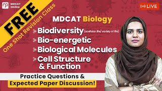 MDCAT Reconduct 2024  Free Revision Class 01  Biology  SZABMU  Sindh [upl. by Zorana]