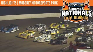 DIRTcar Summer Nationals Late Models  Moberly Motorsports Park  June 20 2023  HIGHLIGHTS [upl. by Aitsirhc955]