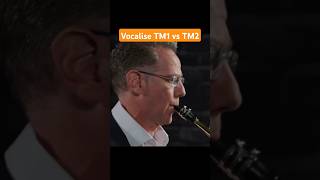 Vocalise TM1 vs TM2 saxophone altosaxophone [upl. by Esdras]