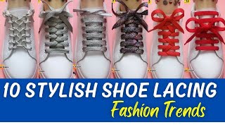 Learn how to lace your shoes in 13 unique ways shoelaces kihoav [upl. by Aihsia]