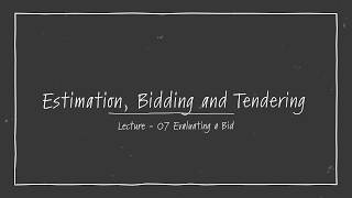 Tendering Process in Construction Industry  Prequalifying to bid for a construction job [upl. by Elva]